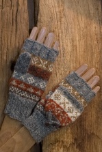 Cromerty Woollen Fingerless Glove Mitts