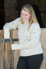 Oatmeal/Multi Classic Sweater